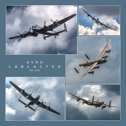 Avro Lancaster 50x50cm