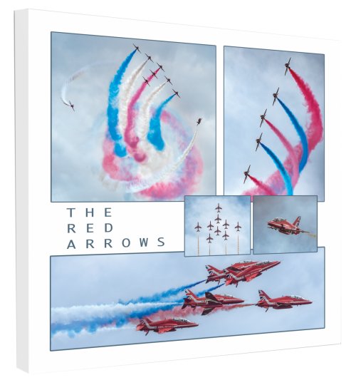 20x20cm The Red Arrows