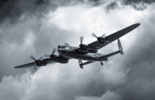 Avro Lancaster PA474 80x50cm