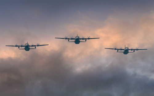 The Final Tour - Lockheed Hercules C-130J   80x50cm