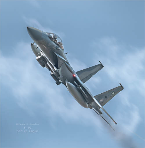 50x50cm F15 - Strike Eagle